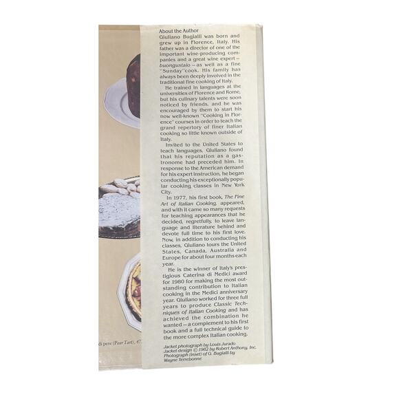 Giuliano Bugialli's Classic Techniques of Italian Cooking 1982 Vintage Cookbook - Picture 11 of 12